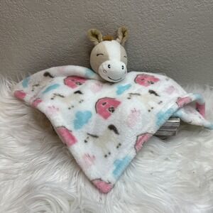 $19 🌙 HB Horse Pony Farm Barn Pink Pig Plush Lovey Lovie Security Hudson Baby